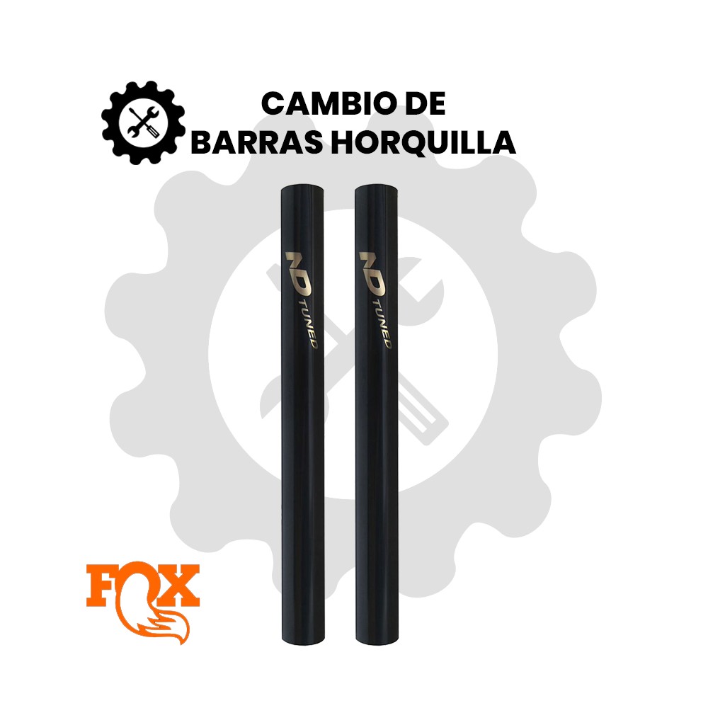 Substitución de barras Fox 29"